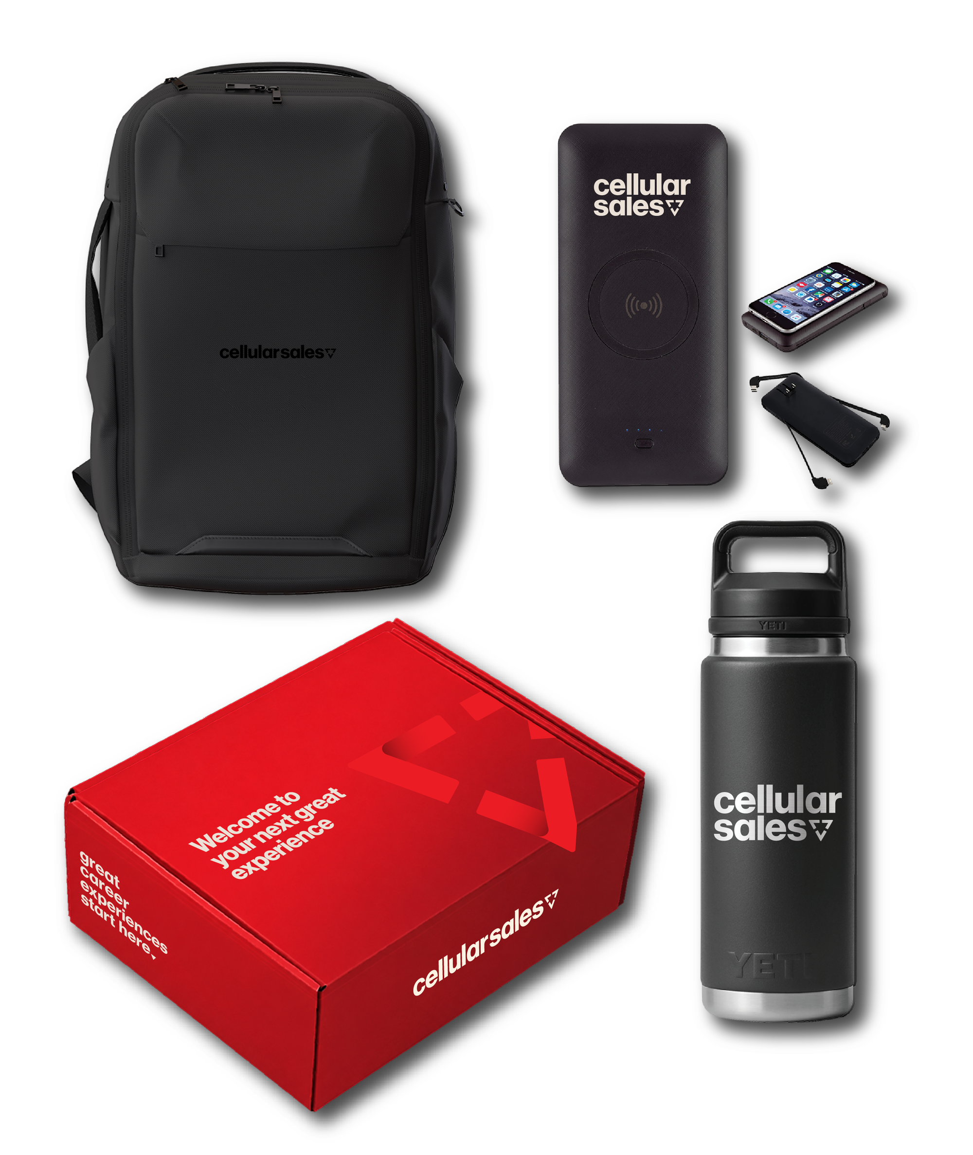 Cellular Sales new-hire box, tier three